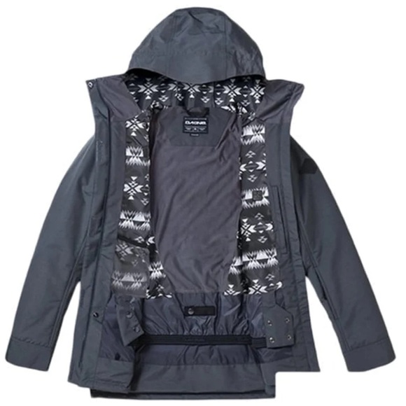 DAKINE Women’s Willow Ski Snowboard Winter Jacket Shadow Grey Quilted Size XS - Picture 10 of 12